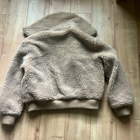 Aritzia Wilfred Free Teddy Bomber Jacket - Picture 3 of 6